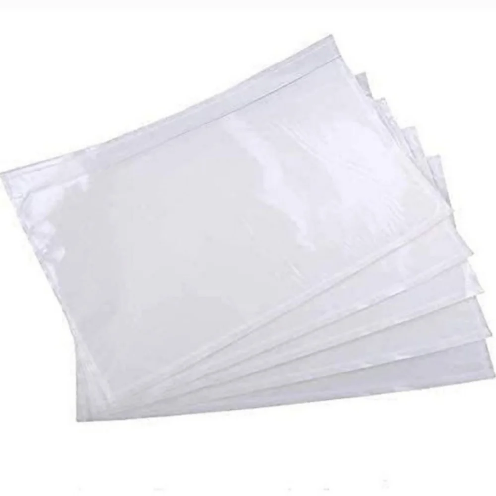 Clear Shipping Label/Invoice Envelopes-- 7